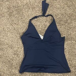 Tommy Bahama Navy Halter Tankini